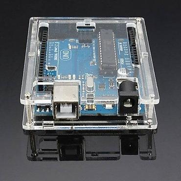 Корпусы ПК: Arduino UNO R3 Qutusu – Şəffaf Pleksiqlas - Material: möhkəm, şəffaf — 1