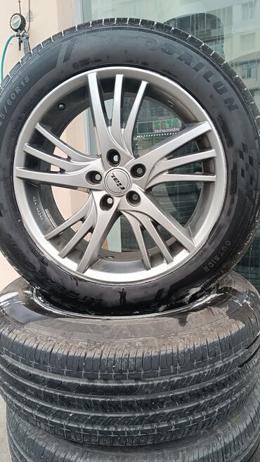 offroad tekerler: İşlənmiş Disk təkər 225 / 60 / R 18, 5 Boltlu