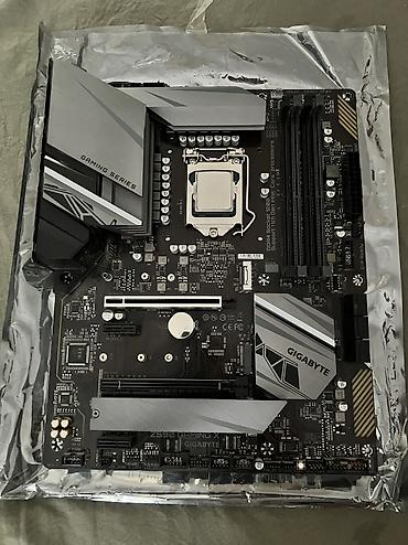 Комплектующие для ПК: Материнская плата для ПК, Б/у, Gigabyte, LGA1200, ATX — 2