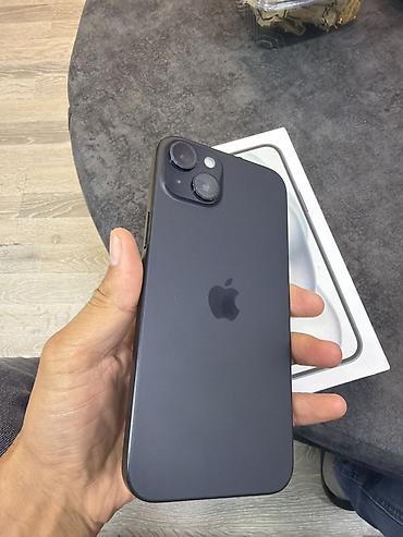 ayfon 5s satilir: IPhone 15 Plus, 128 GB, Qara, Face ID — 2