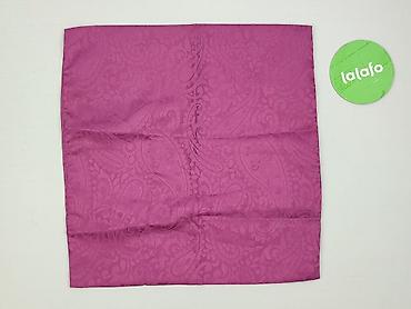 kik doniczki: Poszetka męska w kolorze fuksji/magenta z eleganckim żakardowym wzorem — 2