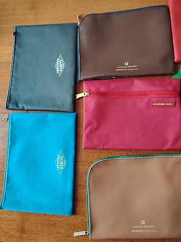 lacoste canta: Rəngarəng kosmetik və aksesuar çantaları dəsti Türkiyə istehsalı - — 6