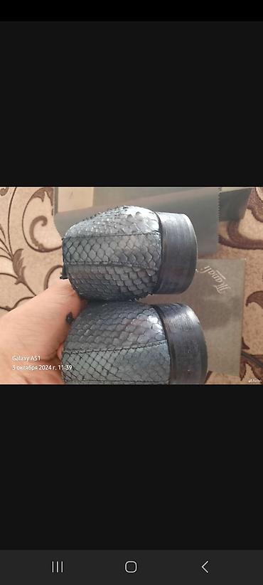 кожа змеи: Мужские туфли, 41, Golden Goose, Б/у, цвет - Серый — 6