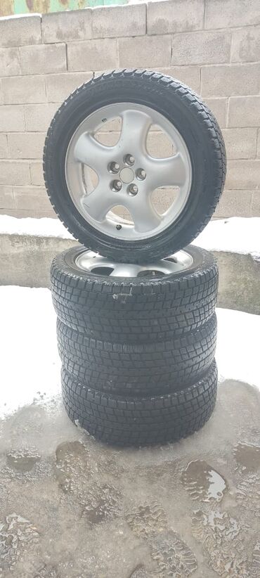 Шины: Шины 205 / 55 / R 16, Зима, Б/у, Комплект, Легковые, Япония, Bridgestone