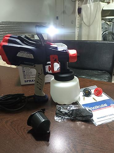 Инструменты для покраски: Makute SG131 elektrik boyama pistoleti – 550W Real alıcıya cüzi — 3