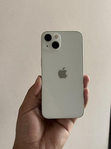 IPhone 13, Б/у, 128 ГБ, Белый, 71 %