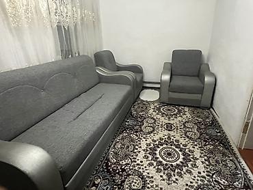прихожка мебель: Комплект мягкой мебели, Б/у, цвет - Серый — 1