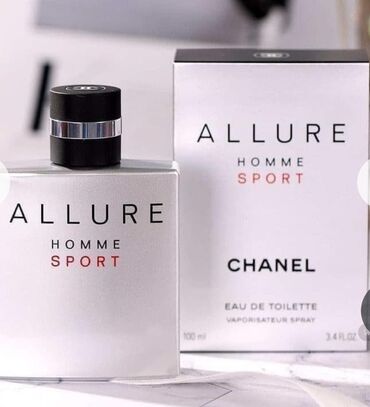 kişi üçün parça çantalar: CHANEL ALLURE homme sport 100ml
beyler ucun super etirdi A klass