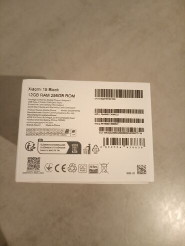 техно пова нео 2: Xiaomi, 15, Колдонулган, 256 ГБ, түсү - Кара, 2 SIM