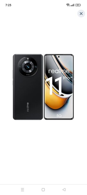 Realme: Realme 11 Pro Plus, Новый, 512 ГБ, цвет - Черный, 2 SIM