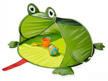 Šatori za decu: Dečji pop-up šator za plažu u obliku ajkule - Zabavan dizajn ajkule — 5