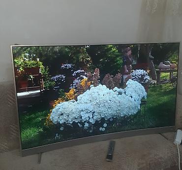 on bir tv: TCL ela veziyetde Smart kurvet ekran 140 — 2