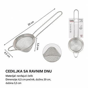 KMT Konusni filter sa ravnim dnom sa ručkom 2406538 Praktična