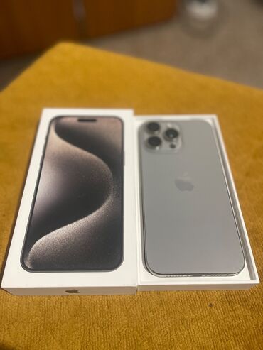 Apple iPhone: Apple iPhone iPhone 15 Pro Max, 256 GB, Natural Titanium — 3