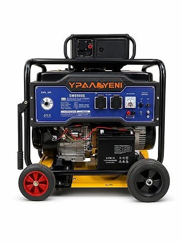 generator dizel: №: 7305 Məhsulun adı: Dizel generator Ural Yeni SM9500E, 9 kVt Brend — 1