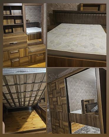 Digər mebel: F99Endirim olundu 🛑🛑Yataq dəsti satılır 450₼.Təcili evdən — 1