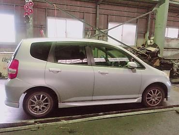 колодка на фит: Кондиционер Honda 2005 г., Б/у, Оригинал, Япония — 4