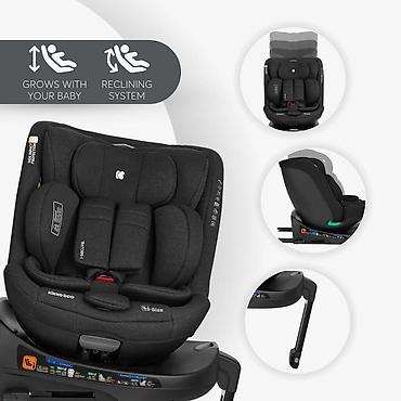 nike plave patike: KIKKA BOO i-Secure autosedište 40–150 cm (0–36 kg), i-Size, ISOFIX sa — 5