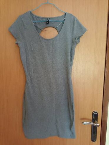 sinsay haljine svecane: M (EU 38), color - Grey, Other style, Short sleeves