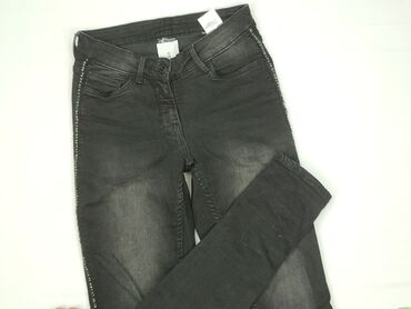 dżinsy skinny high ankle: Jeansy damskie, UP2Fashion, rozmiar S