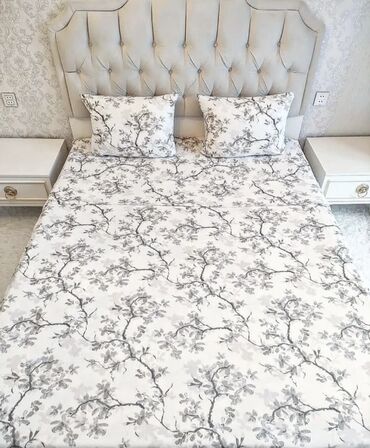 Комплекты постельного белья: Комплект постельного белья 100% хлопок включающий простыню — 56