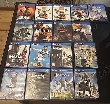 Oyun diskləri: PS4 oyun diskləri dəsti 10-25 manat Paketdə olan orijinal PS4 — 1