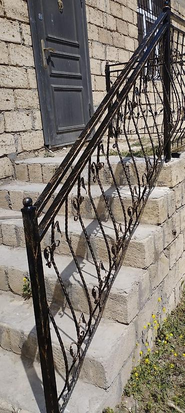 Pilləkən məhəccərləri: Yeni Pilləkən məhəccəri, Polad, Pulsuz çatdırılma — 26