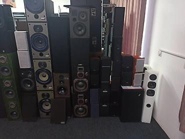 Zvučnici i stereo sistemi: Srednjotonci-visokotonci 4 oma iz kutije Denon SC 300 precnik — 8