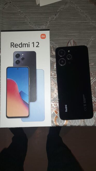 xiaomi 13 pro qiymeti: Xiaomi 12, 256 GB, rəng - Qara, 
 Barmaq izi