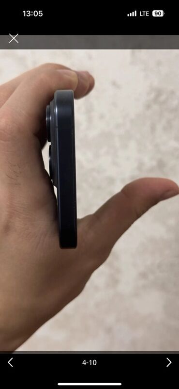 Apple iPhone: IPhone 15 Pro, Б/у, 128 ГБ, Черный, Чехол, 88 % — 10