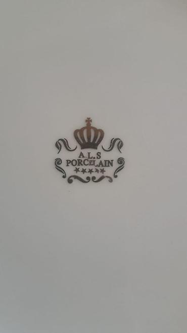 fire maple: Полный сервиз фарфора A.L.S Porcelain с богатым золотым декором и — 4