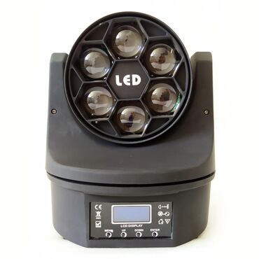блютуз весы: 6*15W Led Beam Moving Head Light RGBW Mini(Пчела) -Напряжение: ?