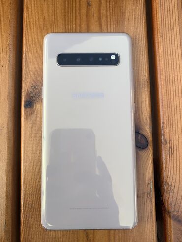 самсунг 22 телефон: Samsung Galaxy S10 5G, Колдонулган, 256 ГБ, түсү - Алтын, 1 SIM