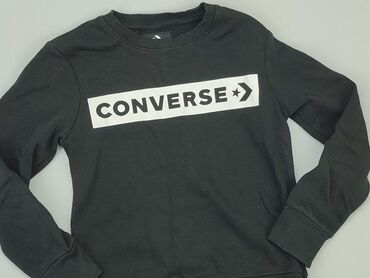 dopasowany sweterek: Bluza, Converse, 10 lat, 134-140 cm, stan - Bardzo dobry