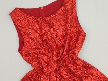 sukienki czerwone na świeta: Women`s dress, S (EU 36)