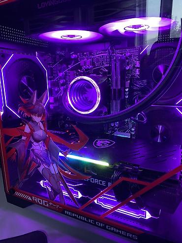 dtf printer: Компьютер, ядер - 6, ОЗУ 32 ГБ, Игровой, Б/у, AMD Ryzen 5, NVIDIA GeForce RTX 3070, NVMe — 3