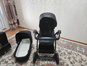 коляска аймели: Коляска, цвет - Черный, Б/у