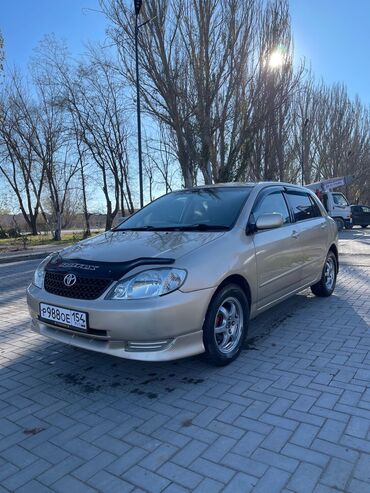 Toyota: Toyota Allex: 2002 г., 1.5 л, Автомат, Бензин, Хэтчбэк