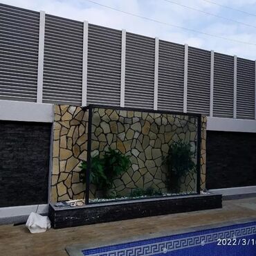 Naveslər, markizlər: Səs və məxfilik üçün lamel tipli dekorativ panellər və kölgəlik — 13