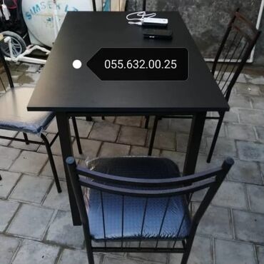 Masa və oturacaq dəstləri: Mətbəx üçün, Yeni, Açılmayan, Kvadrat masa -da lalafo.az — 18 Masa və oturacaq dəstləri: Mətbəx üçün, Yeni, Açılmayan, Kvadrat masa — 18