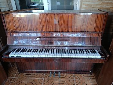 Piano, Belarus, Akustik, İşlənmiş