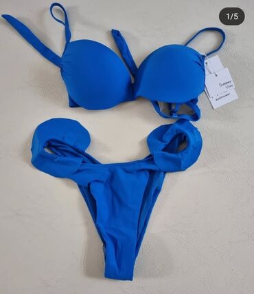 kupaci kostimi za krupnije: M (EU 38), color - Light blue