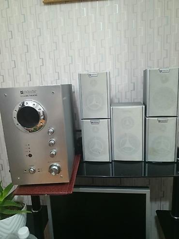 5 1 səs: Defender 5.1 HOME THEATRE akustik sistemi - Sistem tipi: 5.1 – 1 — 1