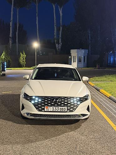 Транспорт: Hyundai Grandeur: 2021 г., 3 л, Автомат, Газ, Седан — 1