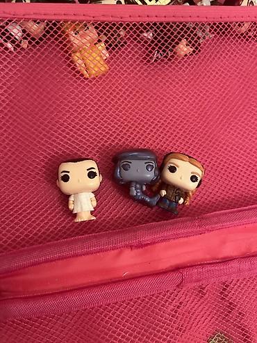Игрушечные фигурки: Funko-stil mini fiqurlar dəsti - 3 ədəd kiçik vinil qəhrəman fiquru - — 1
