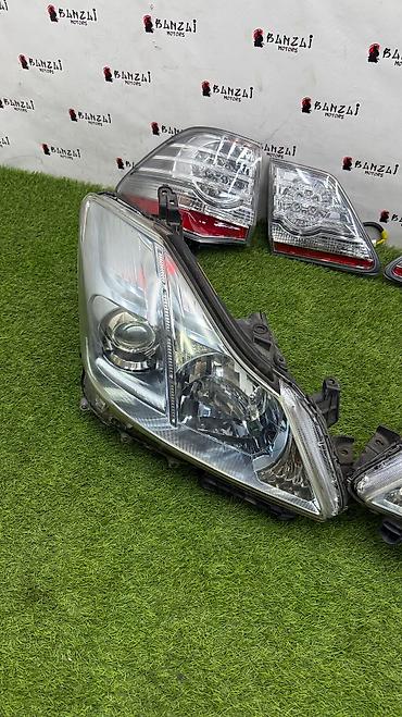 tayota progres: Комплект передних фар Toyota 2008 г., Б/у, Оригинал, Япония — 2