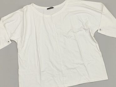 białe bluzki do pracy: Bluzka Damska, 2XL, stan - Dobry