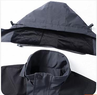 Куртки: Новинка! Куртка с капюшоном теплая с подкладкой на флисе. Ткань — 3