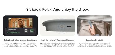 Smart TV bokslar: Yeni Smart TV boks Google TV 4 GB / 32 GB, Google TV — 2