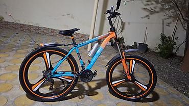 volta vsx: MTB tipli velosiped – rəngli (narıncı-mavi) dizayn, alüminium gövdə — 1